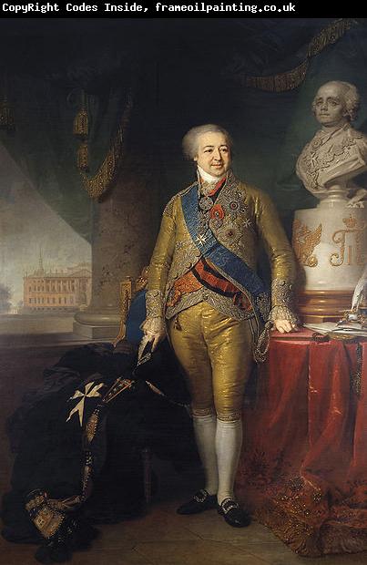 Vladimir Lukich Borovikovsky Portrait of prince Alexander Kurakine